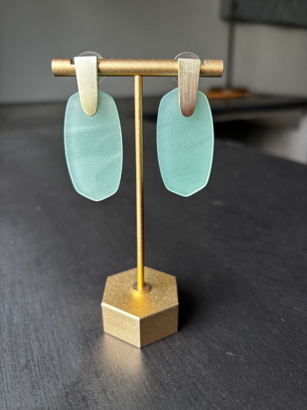 Kendra Scott Aragon Drop Earrings in Chalcedony